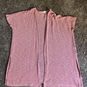 Short sleeved cardigan
